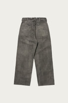 Taiga Takahashi - Lot. 209 Buckle-Backed Trousers - Hand Drawn Sumi - Canoe Club