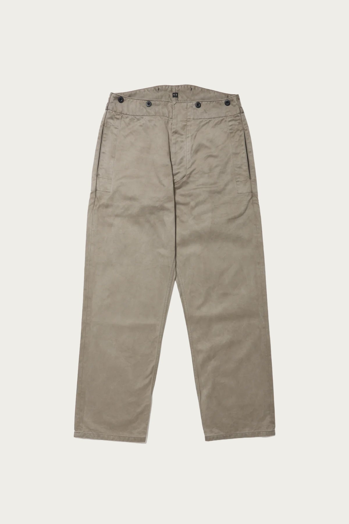 Taiga Takahashi - Lot.214 Railroad Trousers - Logwood Gray - Canoe Club
