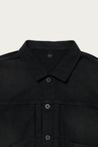 Taiga Takahashi - Lot.309 Buckle-Backed Jacket - Damaged Sumi Dyed Black - Canoe Club