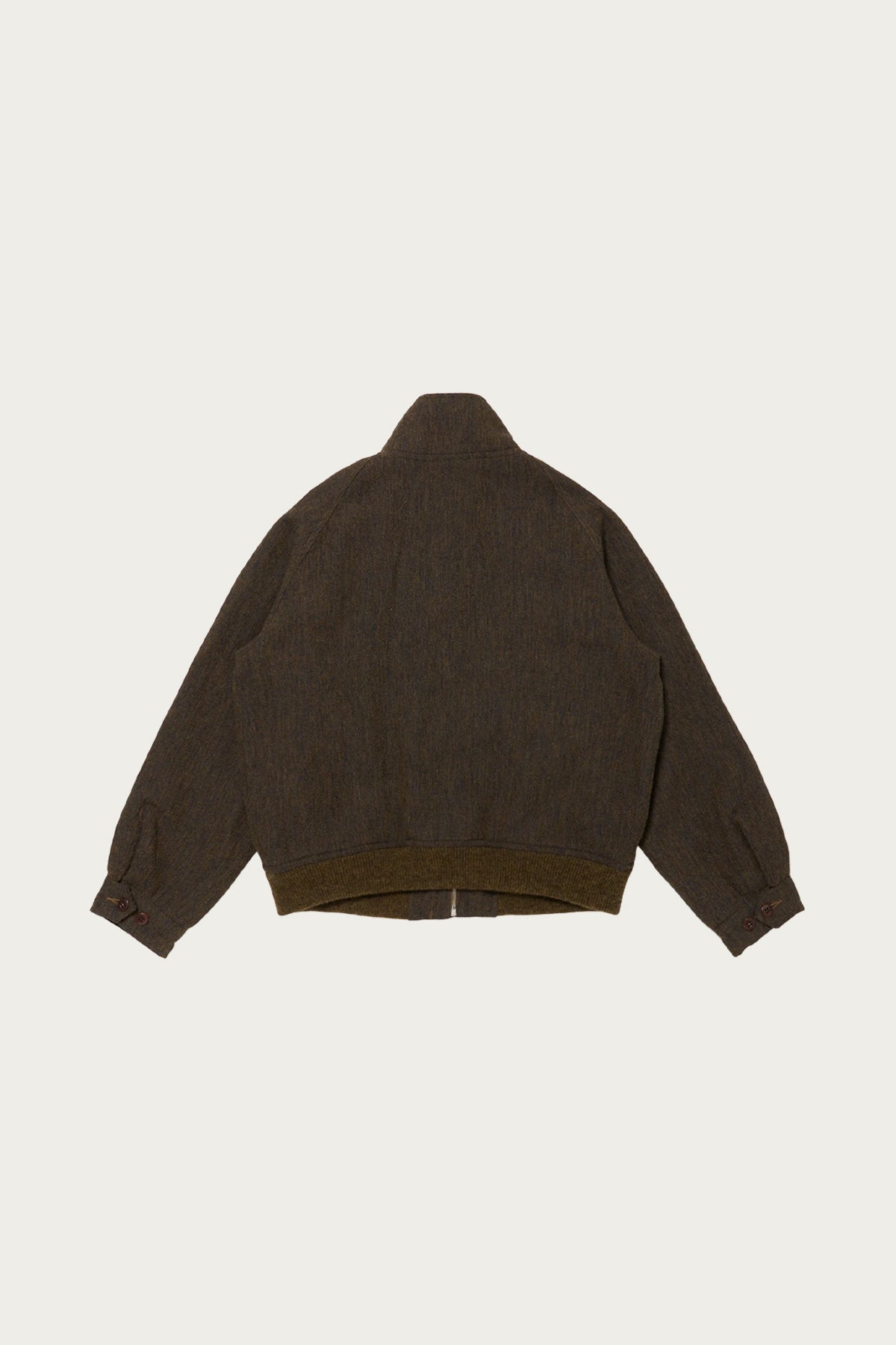 Taiga Takahashi - Lot.317 Stand-Up Collar Jacket - Brown - Canoe Club