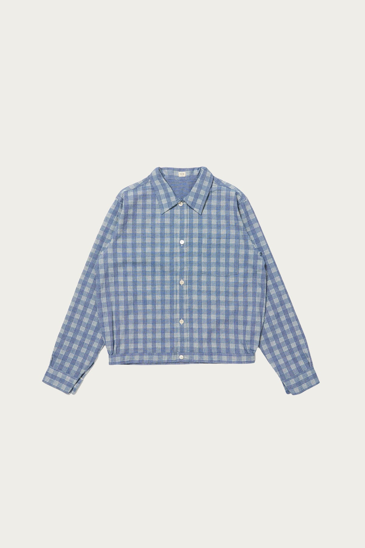 Taiga Takahashi - Lot. 319 Palaka Jacket - Discharged Indigo Plaid - Canoe Club