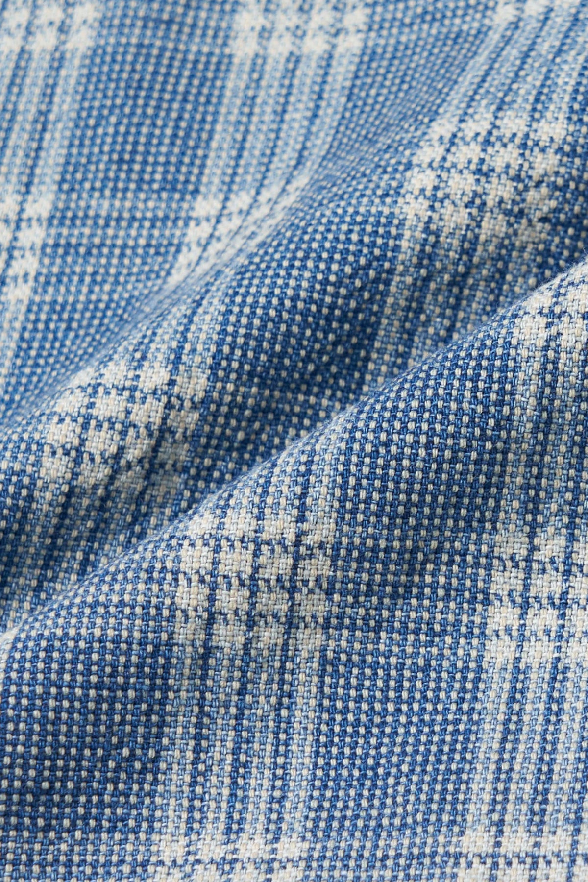 Taiga Takahashi - Lot. 319 Palaka Jacket - Discharged Indigo Plaid - Canoe Club