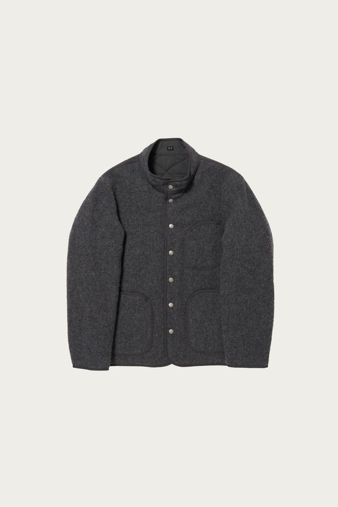 Taiga Takahashi - Lot. 323 Quilt Lining Blanket Jacket - Gray - Canoe Club