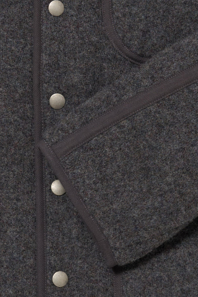 Taiga Takahashi - Lot. 323 Quilt Lining Blanket Jacket - Gray - Canoe Club