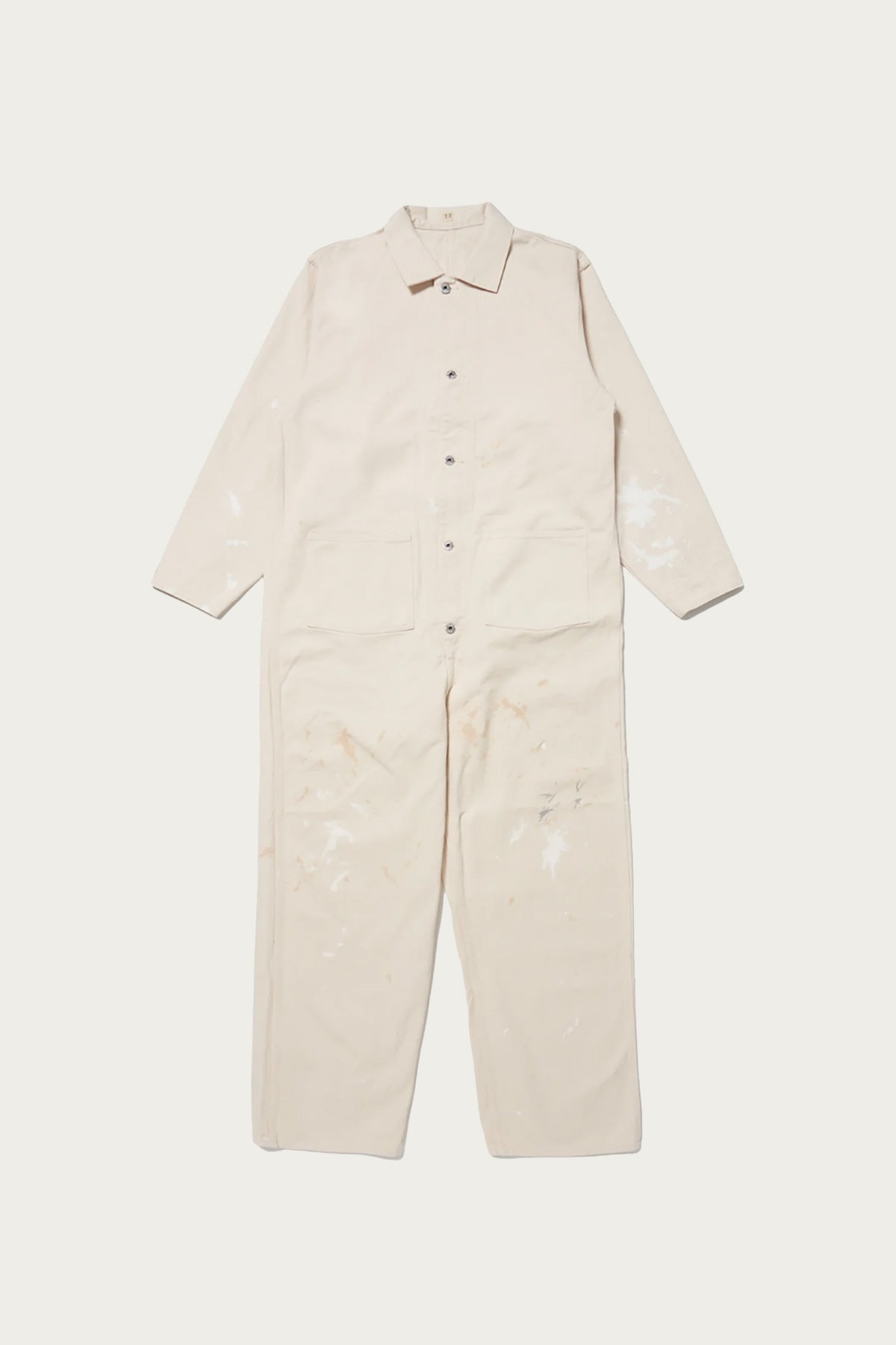 Taiga Takahashi - Lot. 403 Coveralls - Ivory Paint - Canoe Club