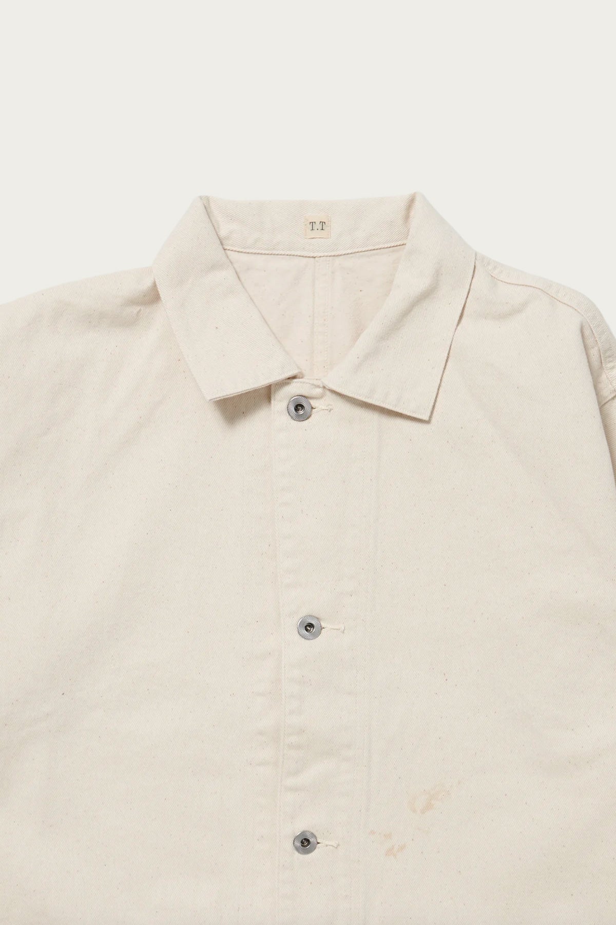 Taiga Takahashi - Lot. 403 Coveralls - Ivory Paint - Canoe Club