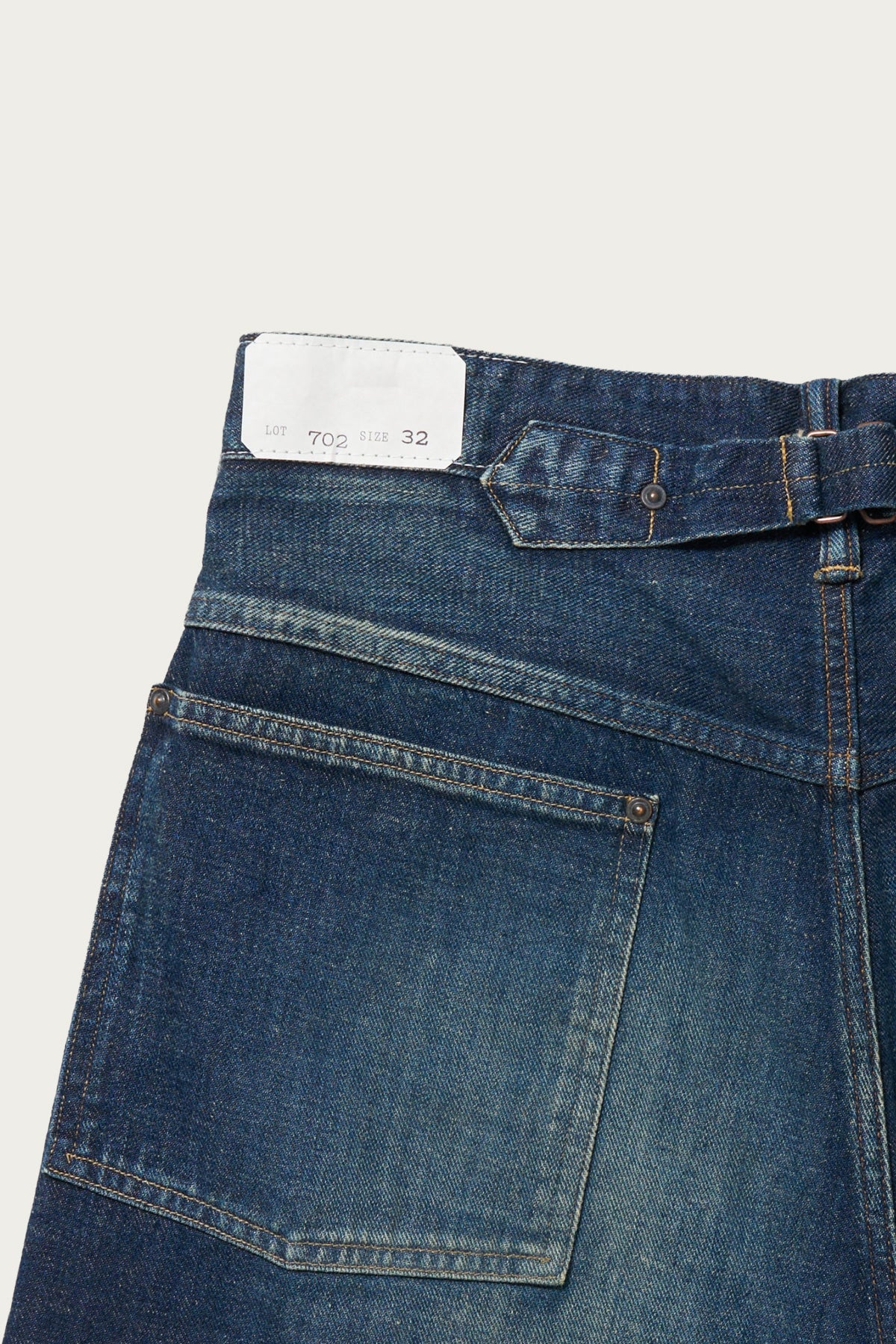 Taiga Takahashi - Lot. 702 Denim Trousers - Damaged Indigo - Canoe Club