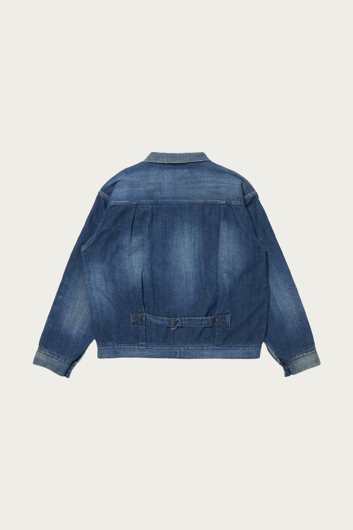Taiga Takahashi - Lot. 703 Denim Jacket C. 1920's - Damaged Indigo Paint - Canoe Club