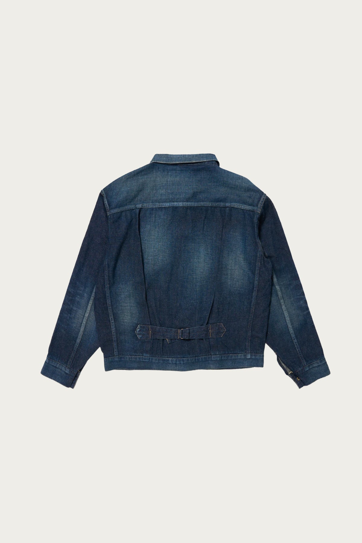 Taiga Takahashi Lot. 714 Denim Jacket Side Panel | Damaged Indigo