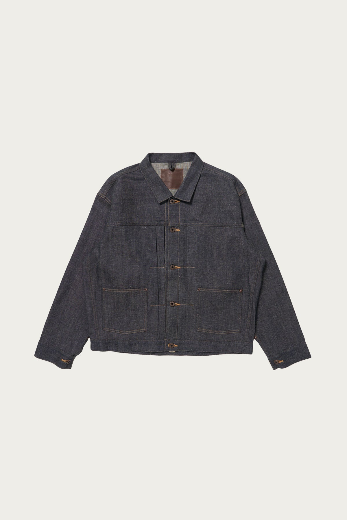 Taiga Takahashi - Lot. 714 Denim Side Panel Jacket - Raw Indigo - Canoe Club