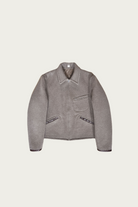 Taiga Takahashi - Lot. 332 Leather-Piped Cuff Sports Jacket - Beige - Canoe Club