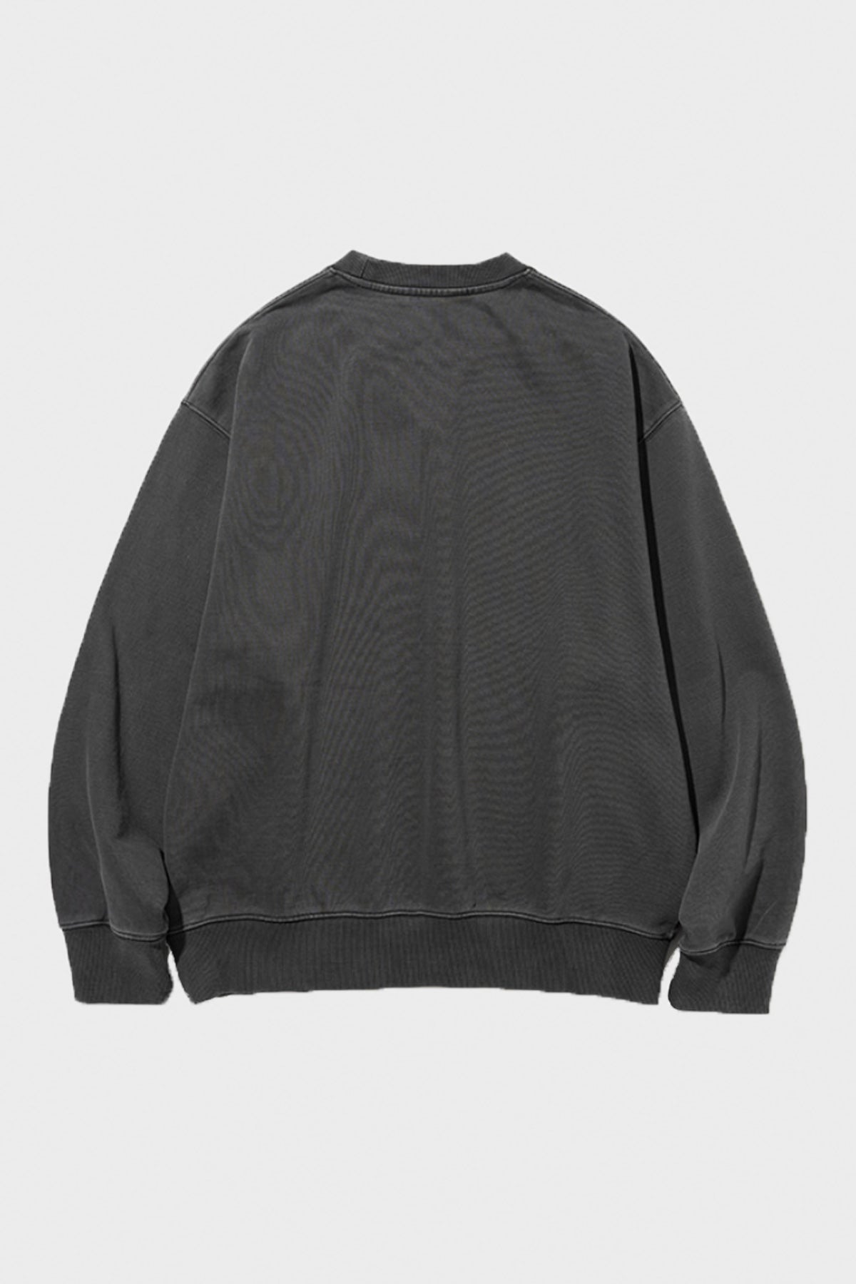 Uniform Bridge - Basic Dye Sweatshirt - Pigment Charcoal - Canoe Club