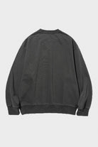 Uniform Bridge - Basic Dye Sweatshirt - Pigment Charcoal - Canoe Club