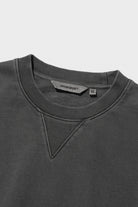 Uniform Bridge - Basic Dye Sweatshirt - Pigment Charcoal - Canoe Club