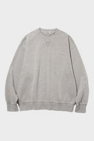 Uniform Bridge - Basic Dye Sweatshirt - Pigment Grey - Canoe Club
