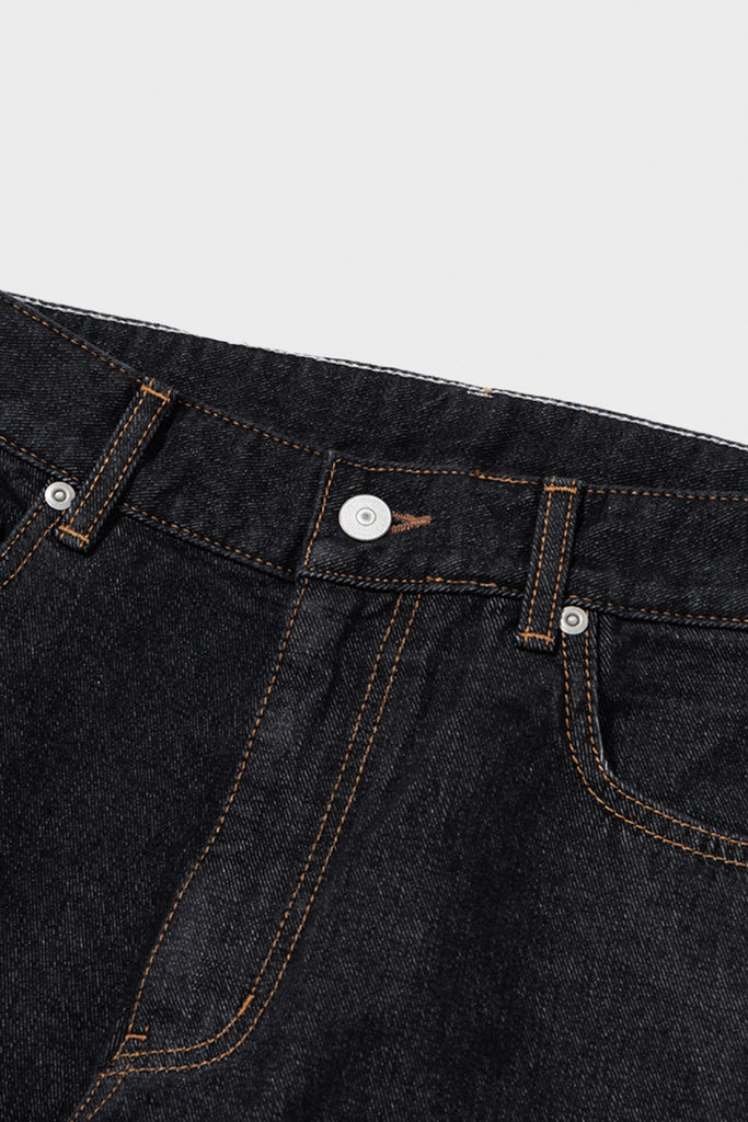 Uniform Bridge - Comfort Denim Pants - Black One Wash - Canoe Club