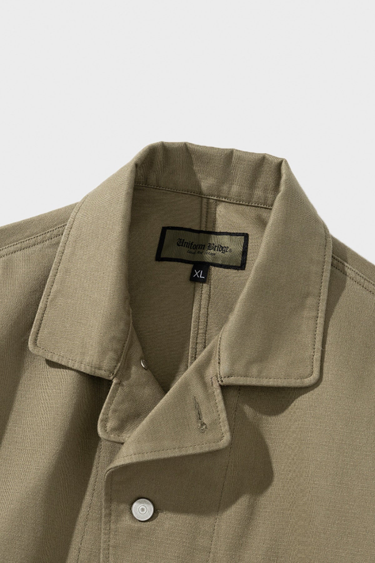 Uniform Bridge - Coverall Work Jacket - Khaki - Canoe Club