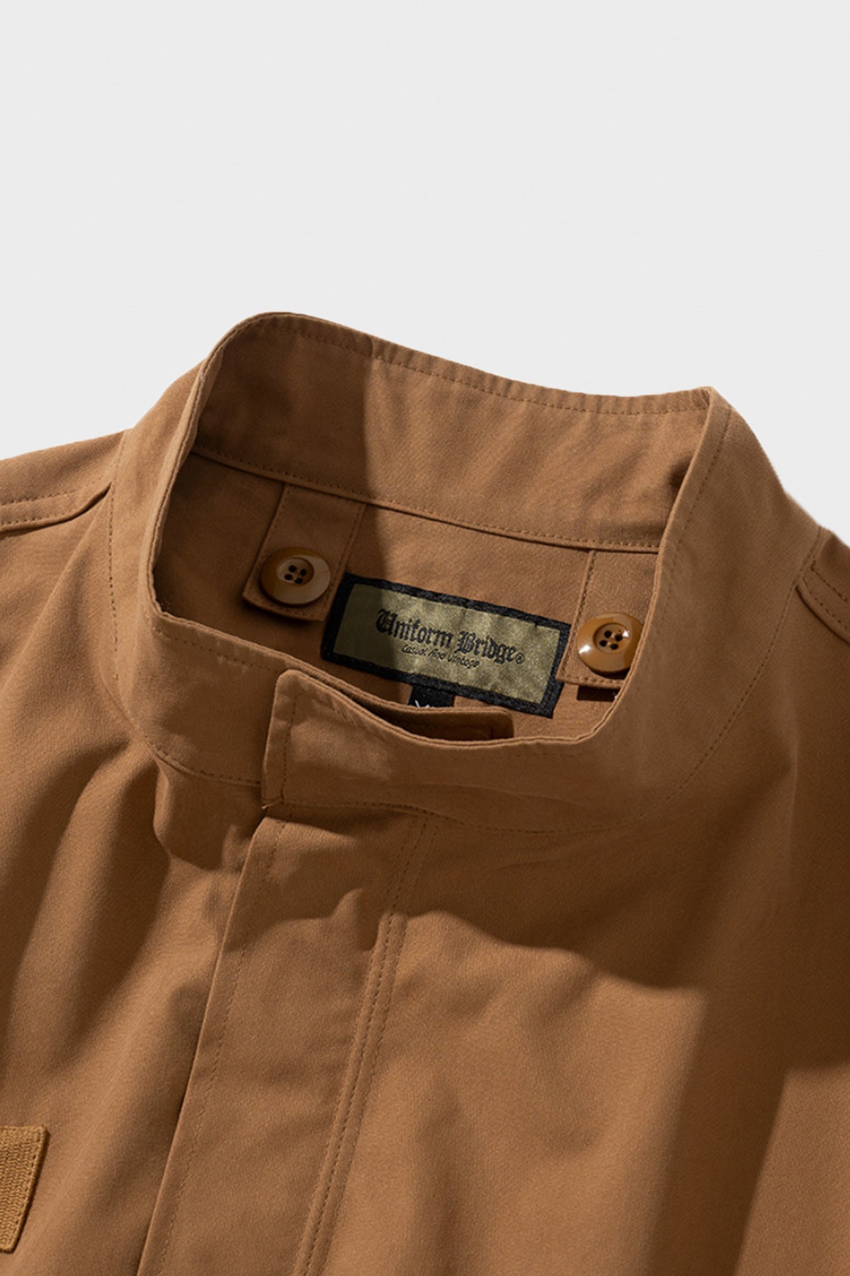 Uniform Bridge - M65 Military Short Jacket - Brick - Canoe Club