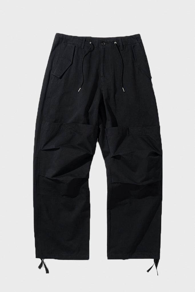 Uniform Bridge - Military Parachute Pants - Black - Canoe Club