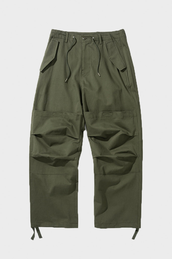 Uniform Bridge - Military Parachute Pants - Olive - Canoe Club