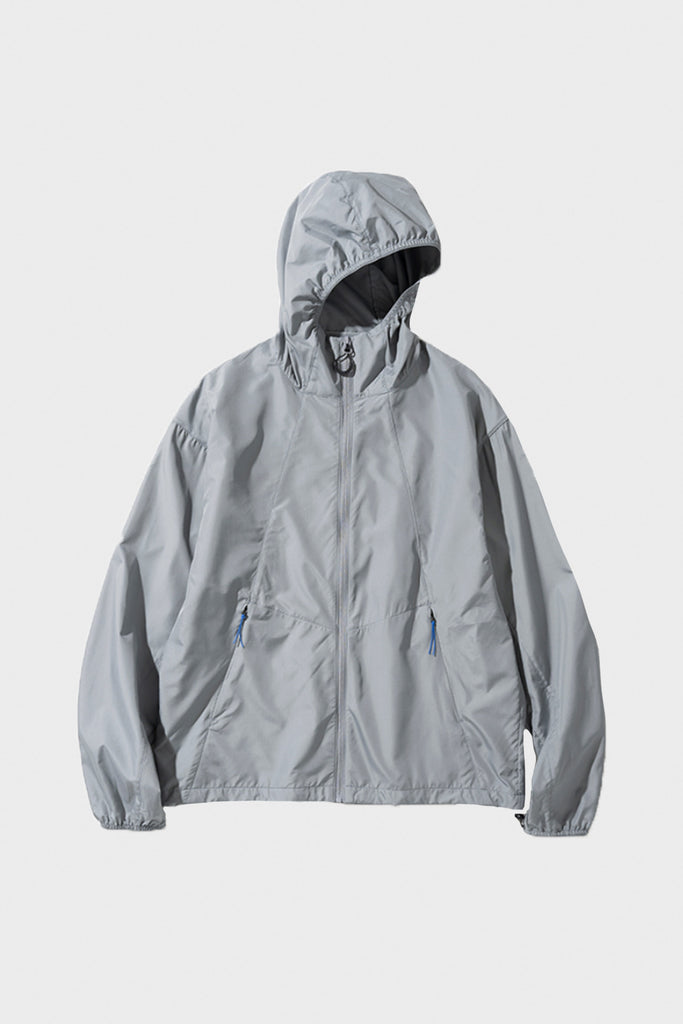 Uniform Bridge - Packable Light Wind Jacket - Grey - Canoe Club