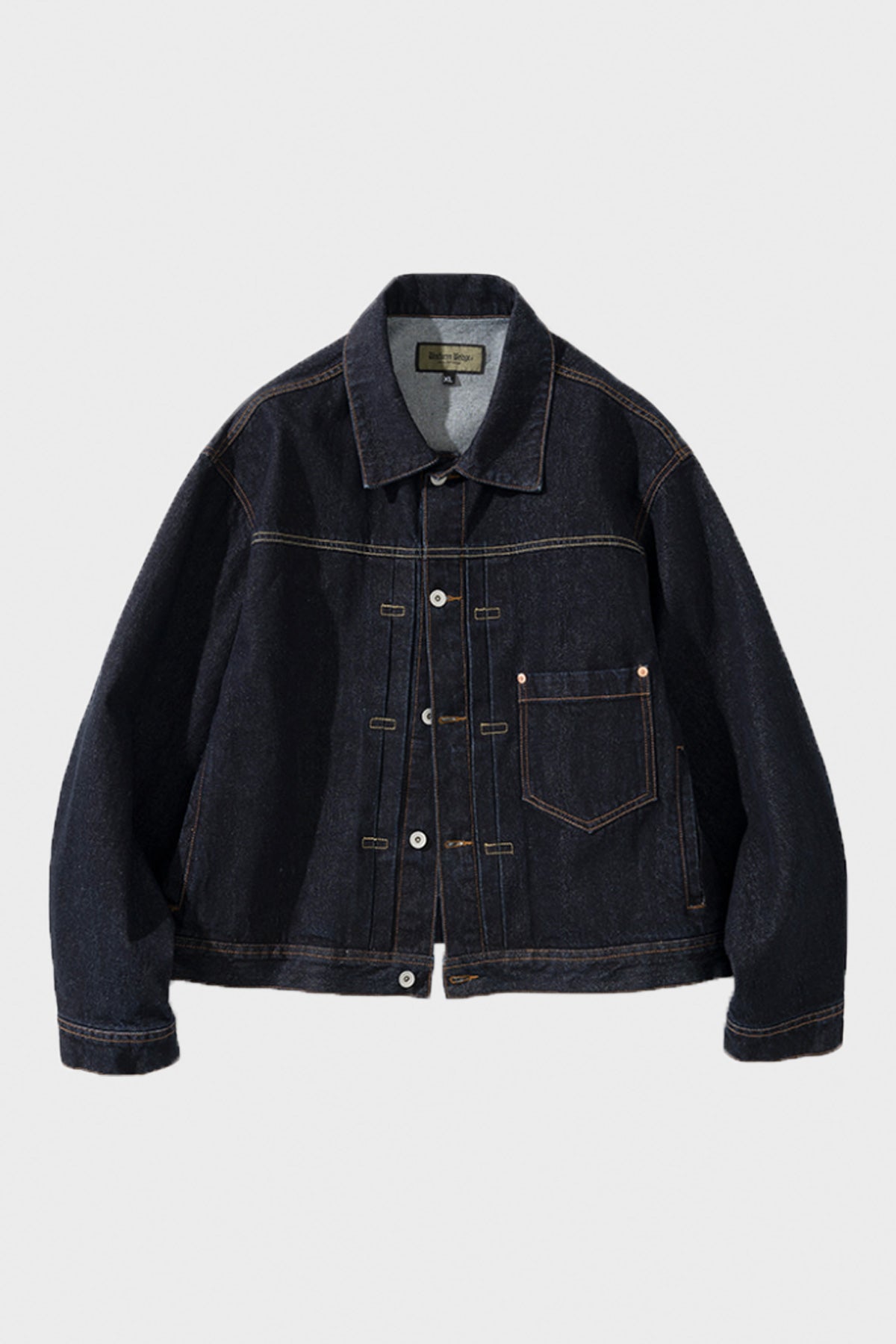 Uniform Bridge - Type I Denim Trucker Jacket - Indigo - Canoe Club