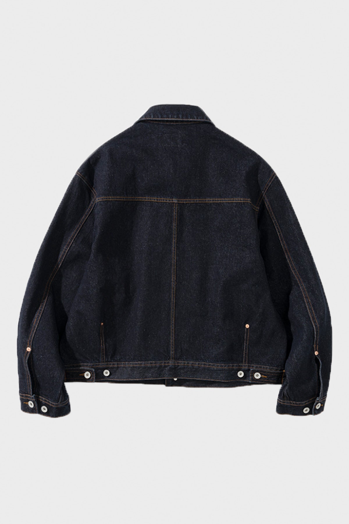 Uniform Bridge - Type I Denim Trucker Jacket - Indigo - Canoe Club