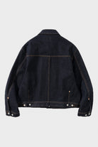 Uniform Bridge - Type I Denim Trucker Jacket - Indigo - Canoe Club