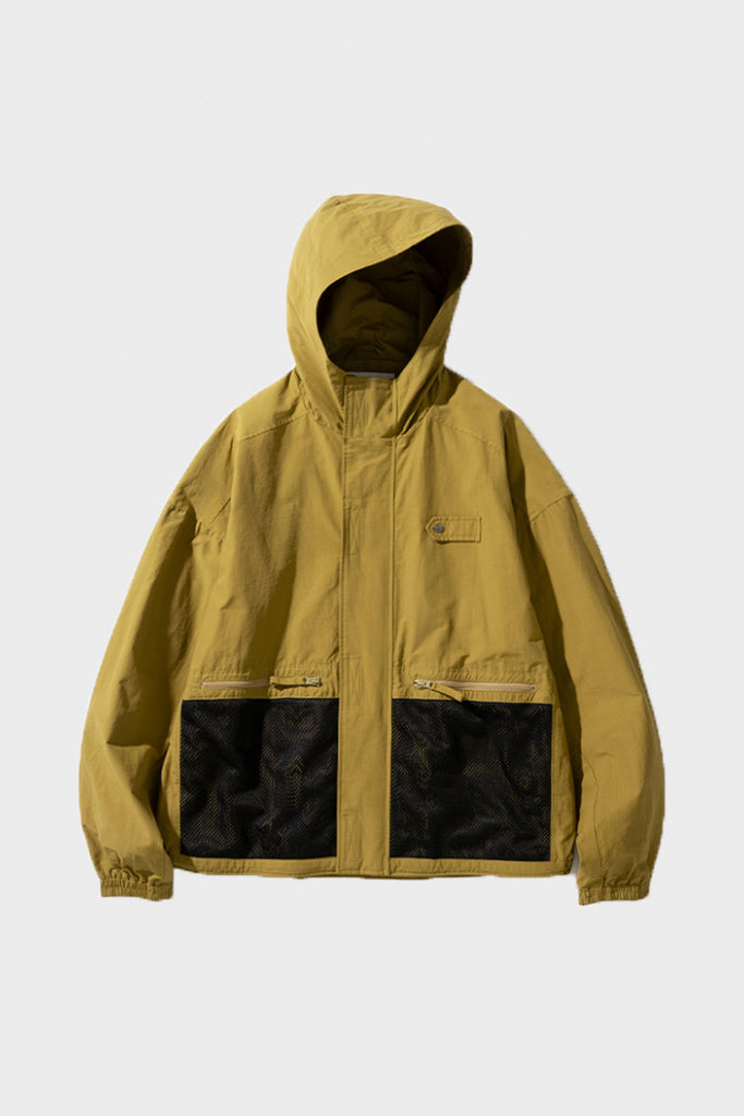 Uniform Bridge - Utility Hood Jacket - Mustard - Canoe Club