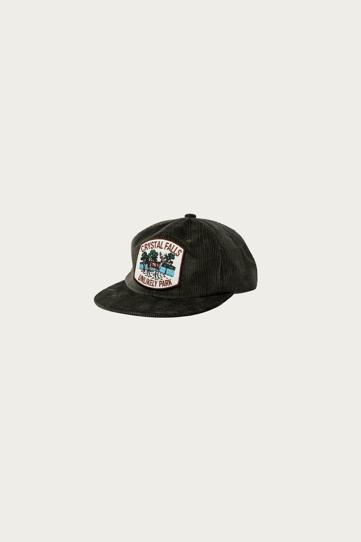 Unlikely Dry Goods - Souvenir Cap "Unlikely Park" - Olive - Canoe Club