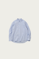 URU - Regular Collar L/S Shirts B - Blue - Canoe Club