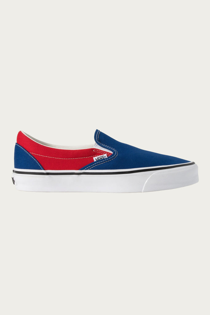 Vans - Engineered Garments x Vans OTW Slip-On 98 - Red/Navy - Canoe Club