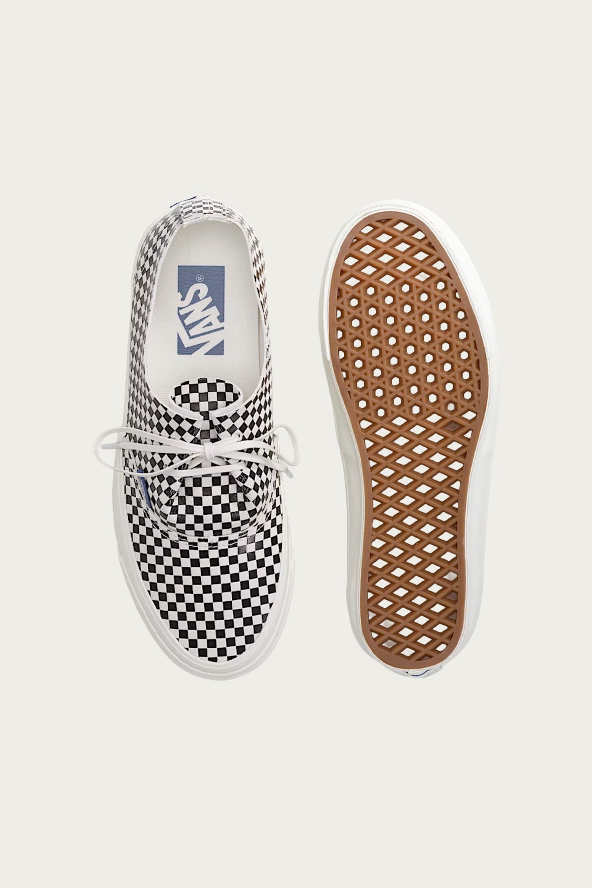 Vans - LX Authentic Ease - Checkerboard Black/White - Canoe Club