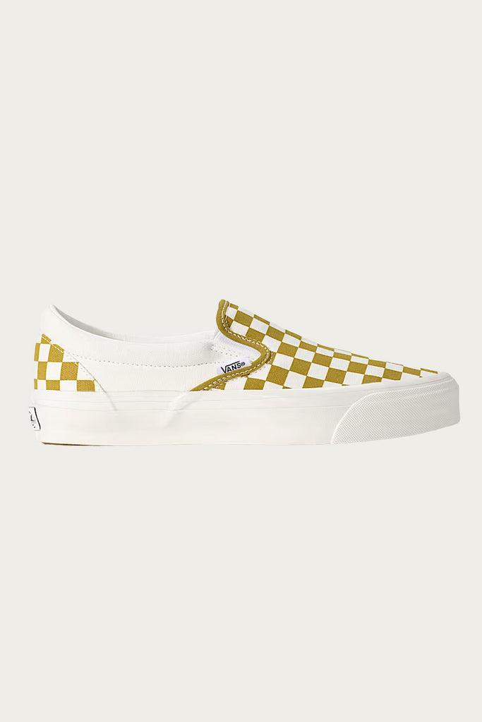 Vans - LX Classic Slip-On 98 - Checkerboard Burnt Gold - Canoe Club