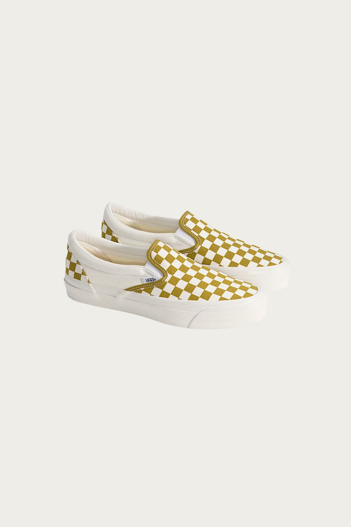Vans - LX Classic Slip-On 98 - Checkerboard Burnt Gold - Canoe Club