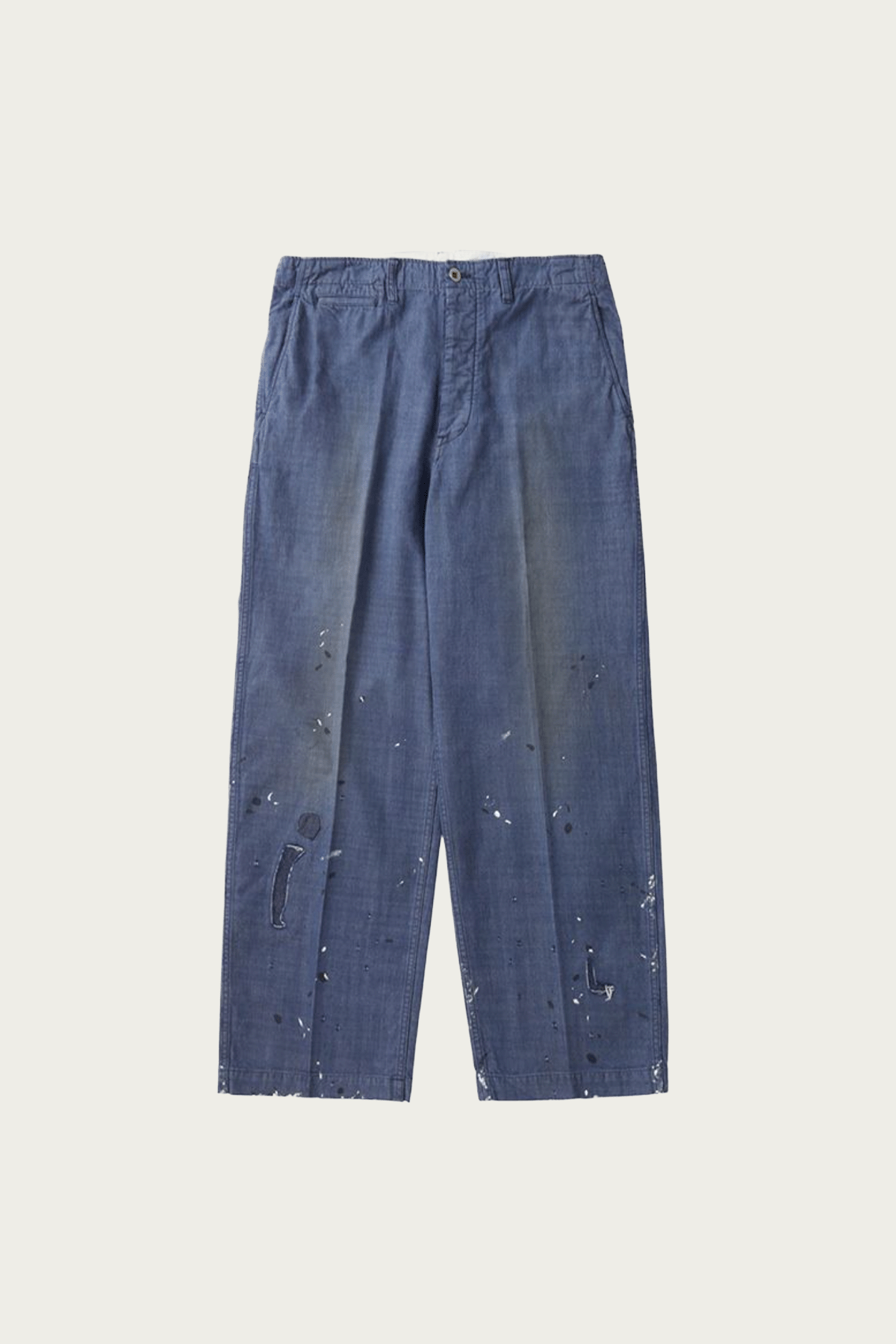 Visvim - (I.C.T.) Broader Chino Crash - Navy - Canoe Club