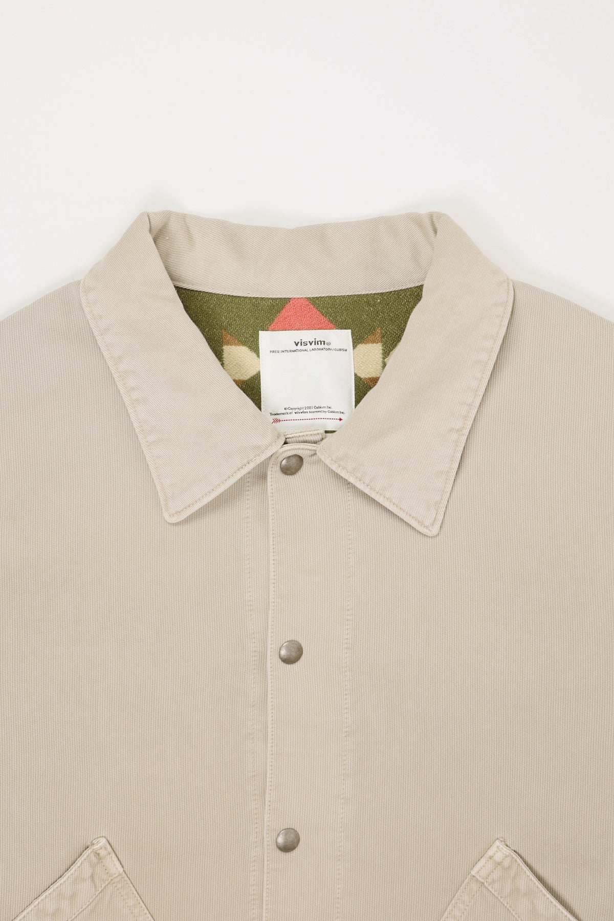 Visvim - Alpha Short Jacket (Dry Pique) - Beige - Canoe Club