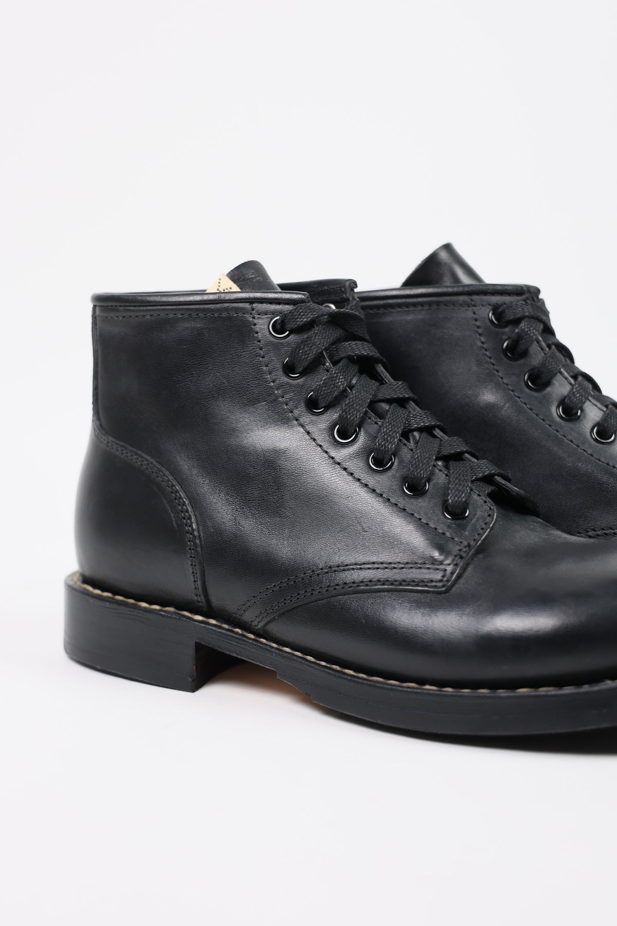 Visvim - Brigadier Boots-Folk - Black - Canoe Club