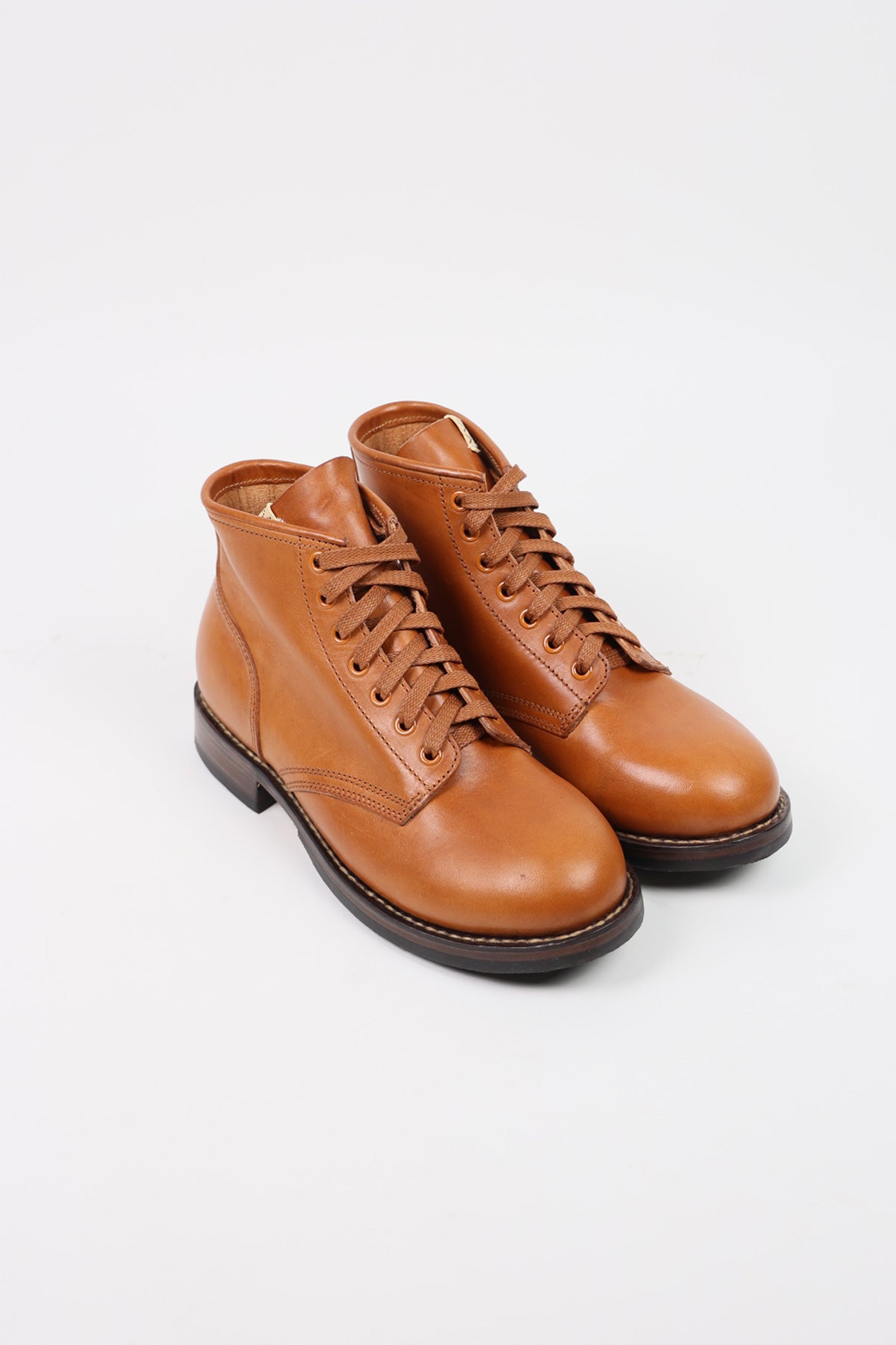 靴 visvim BRIGADIER BOOTS-FOLK LT.BROWN M9 BRIGADIER BOOTS-FOLK | Visvim Official North American Web Store