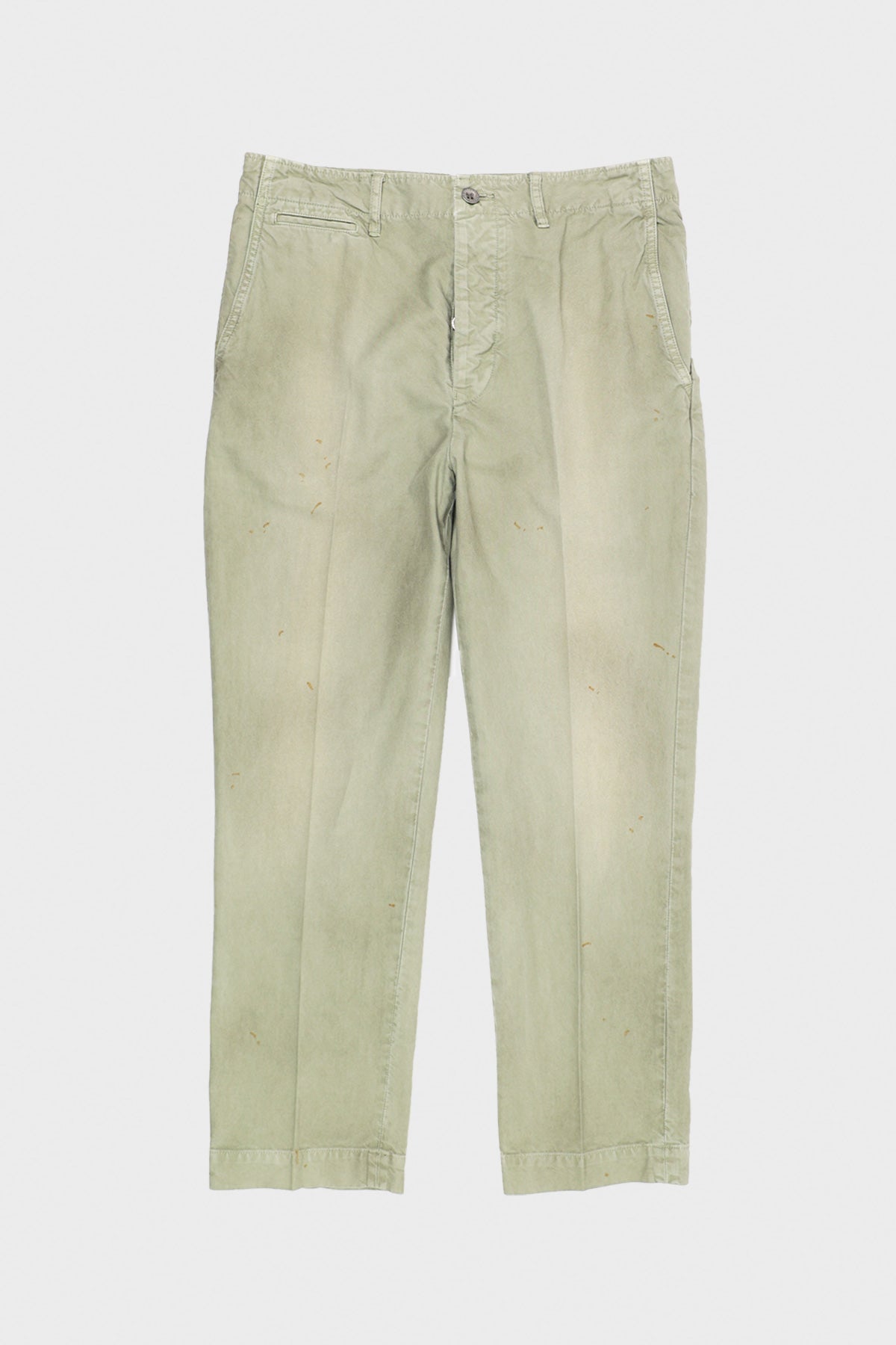 Visvim - Chino Pants - Damaged Light Green - Canoe Club