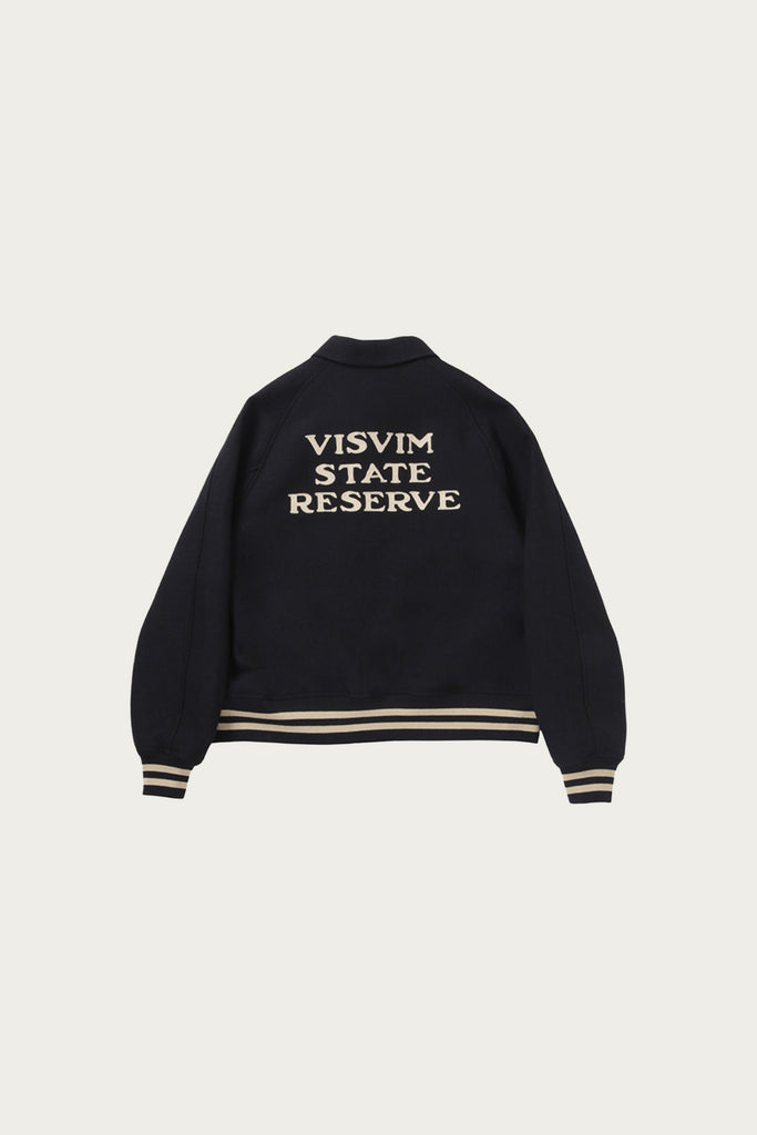 Visvim Crestwood Varsity JKT | Navy | Canoe Club