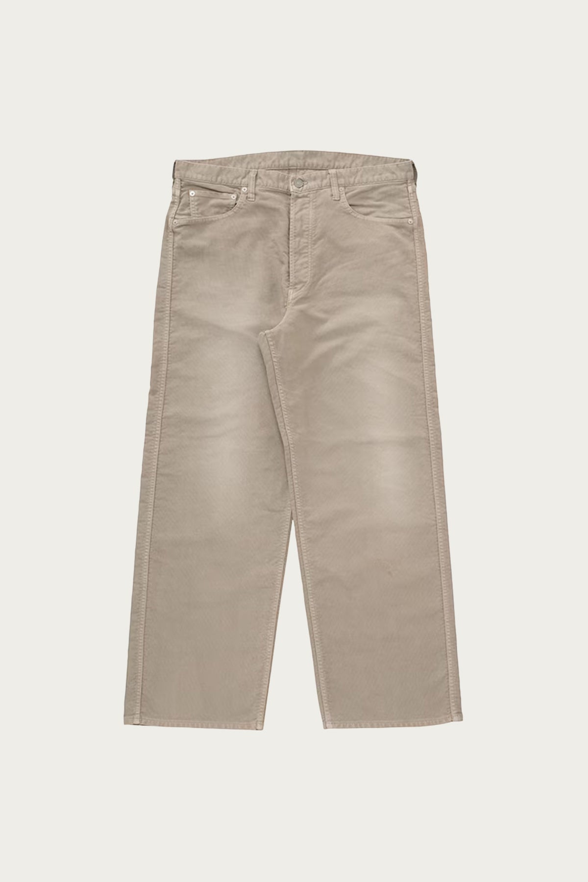 パンツ visvim FLUXUS 01 EX WIDE G.CORDS Visvim Fluxus 01 EX Wide G.Cords | Beige | Canoe Club