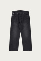 Visvim - Fluxus 01 Wide G.Cords - Black - Canoe Club