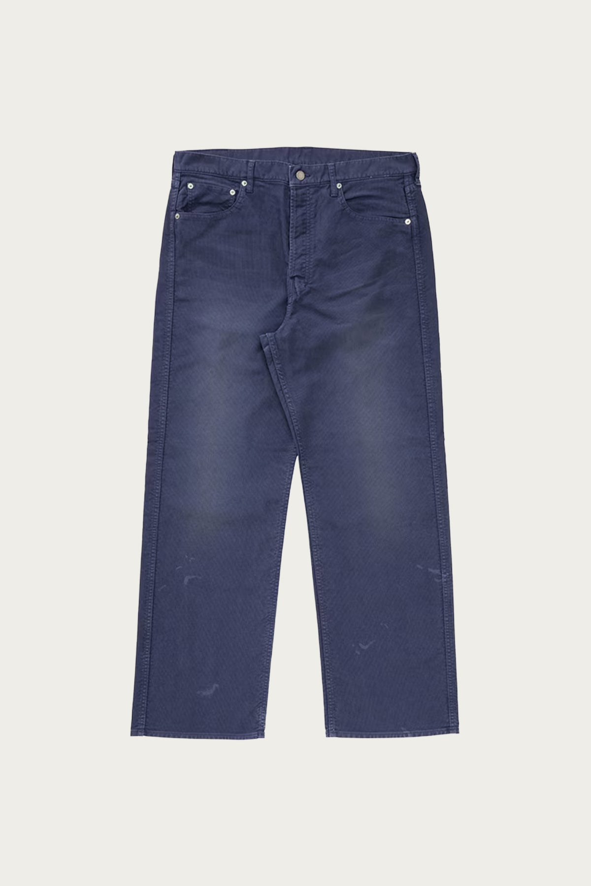 Visvim - Fluxus 01 Wide G. Cords - Blue - Canoe Club