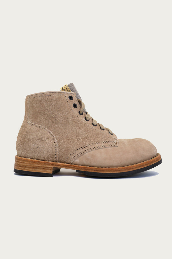 Visvim - FW24 Brigadier Boots-Folk - Sand - Canoe Club