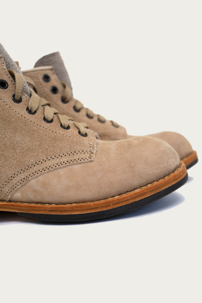 Visvim - FW24 Brigadier Boots-Folk - Sand - Canoe Club