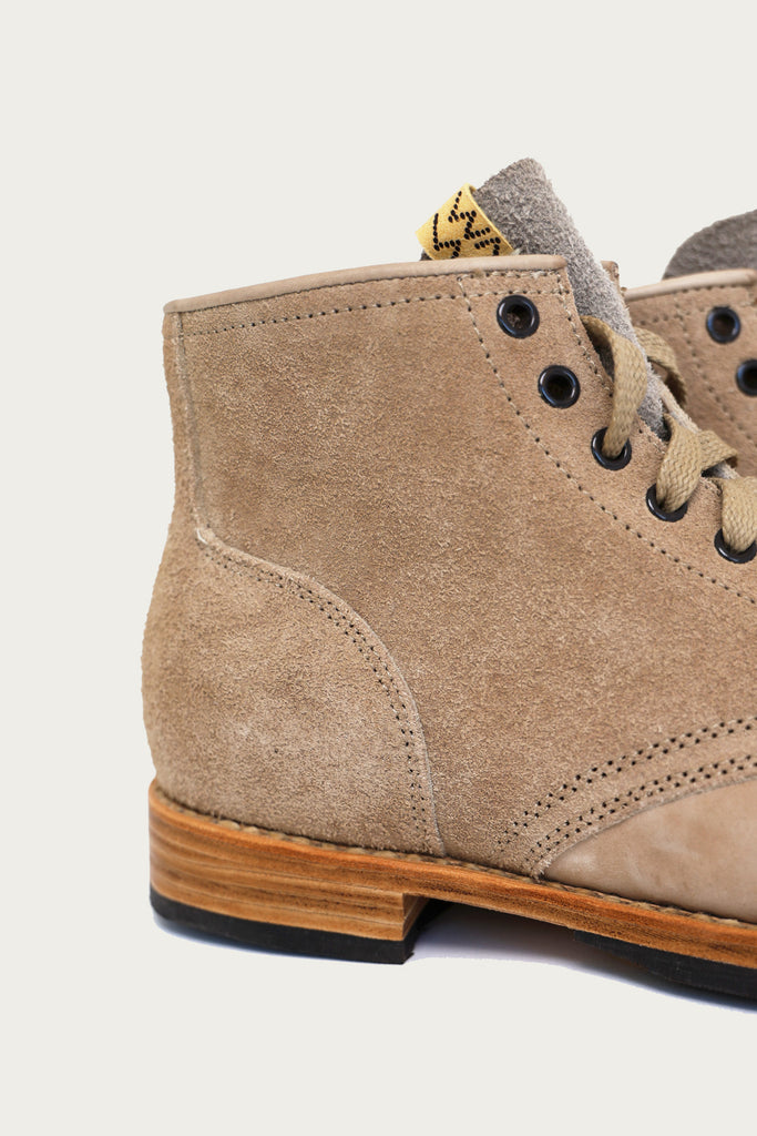 Visvim - FW24 Brigadier Boots-Folk - Sand - Canoe Club