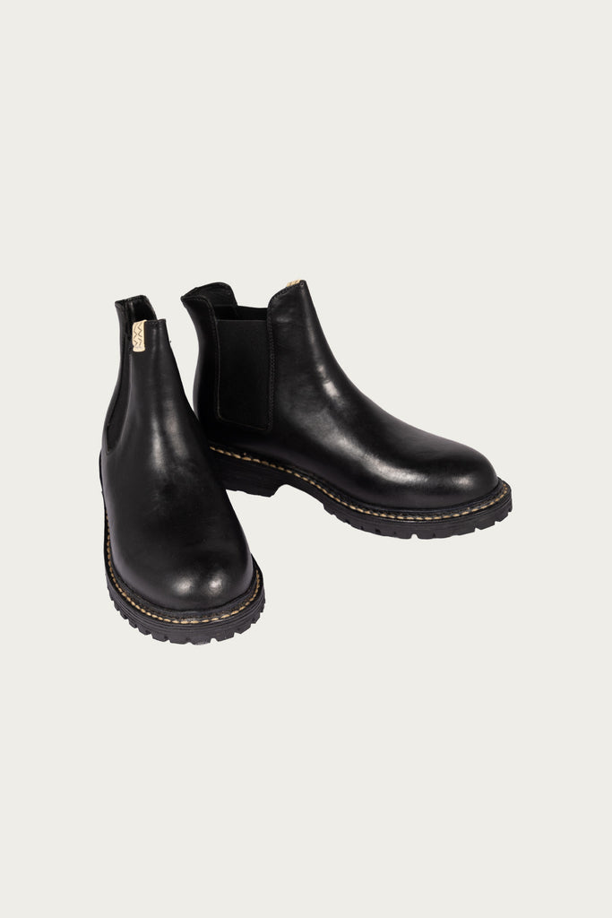 Visvim - Gornergrat Mid-Folk - Black - Canoe Club
