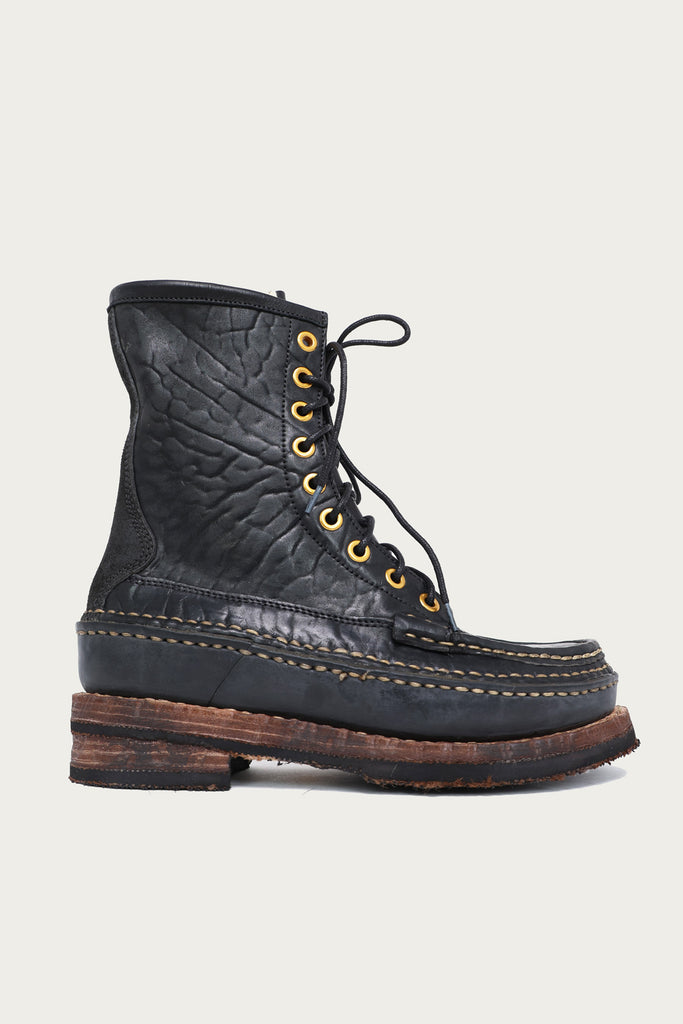 Visvim - Grizzly Camper Hi-Folk - Black - Canoe Club