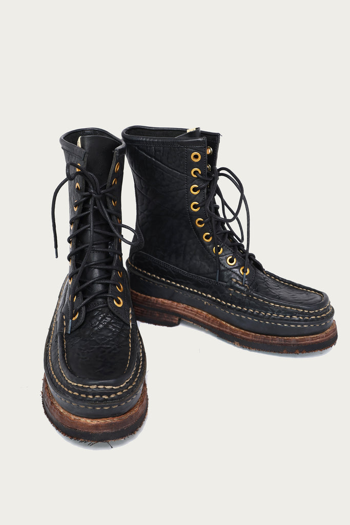 Visvim - Grizzly Camper Hi-Folk - Black - Canoe Club